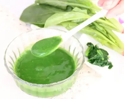 Spinach mud