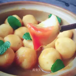 Curry eggs