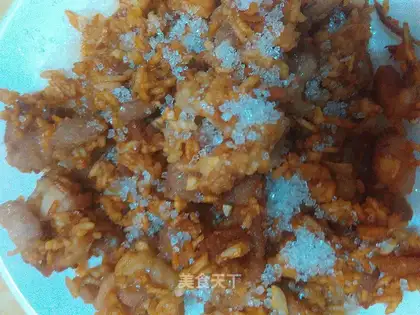 Garlic chicken and rice