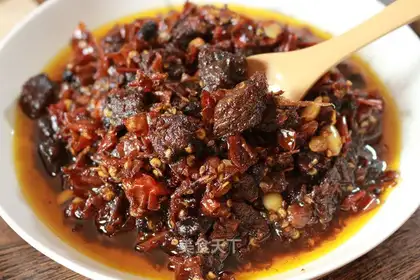 Spicy beef sauce