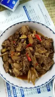 Dry ginger duck