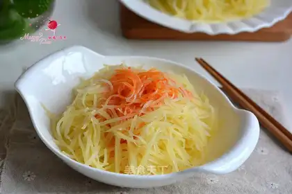 Spicy potato silk