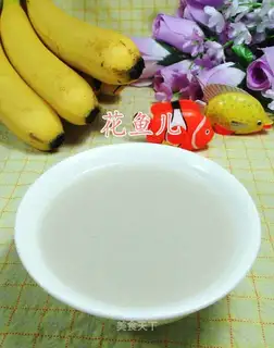 Banana sticky corn juice