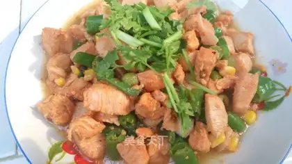 Spicy chicken crumbs