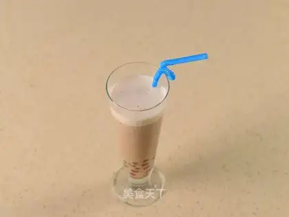 Homemade pearl milk tea