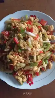 Fresh double-bread eggs