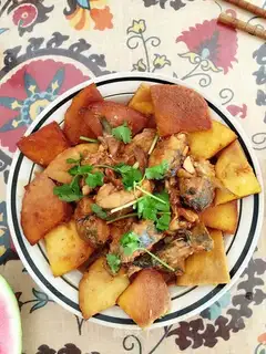 A fish cake
