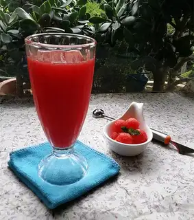 Ice melon juice