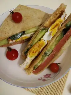 A simple original sandwich
