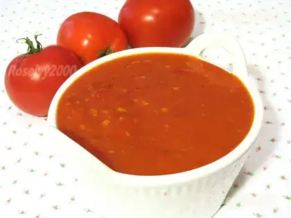 Homemade ketchup