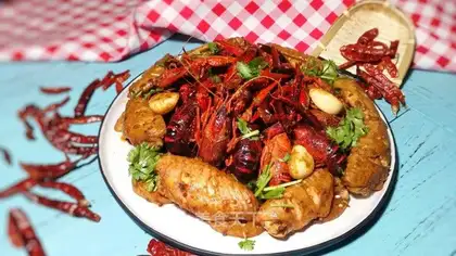 Three-spicy lobsters