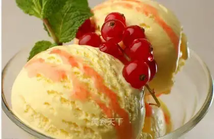 Mango ice cream