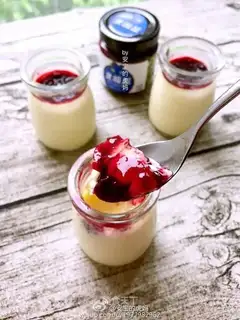 Blueberry pudding