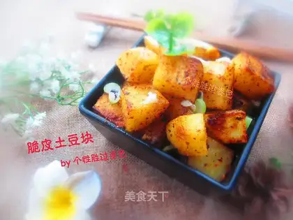 Cracked potatoes
