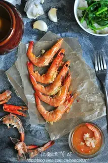 Garlic back shrimp