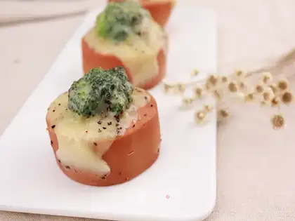 A little round of cheese