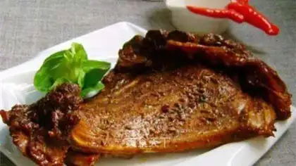 Roasted lamb chops