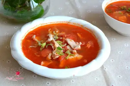 Tomato broth