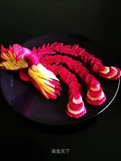 The phoenix of fruit platters is a blessing