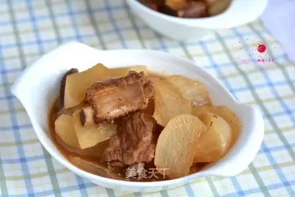 A radish steak