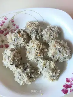 Five spicy rice balls