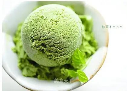 Tea ice cream