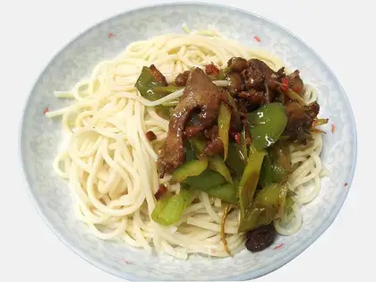 Spam noodles