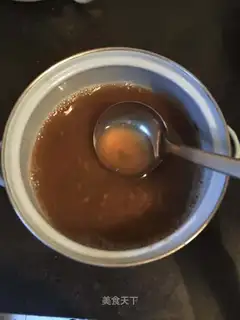 Soft green bean soup
