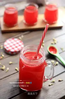 Grain watermelon juice