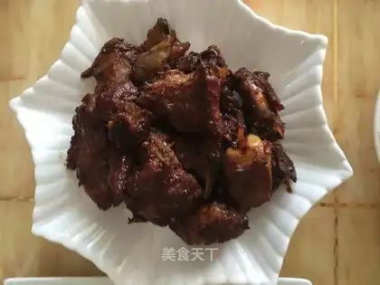 Red burn ribs