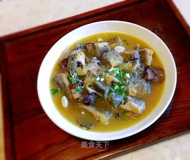Home-cooked yellowfish