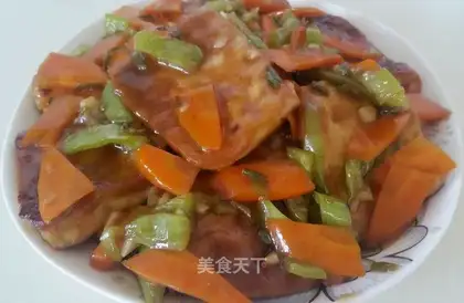 Fish casserole collapses tofu