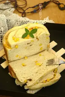 Corn granule toast