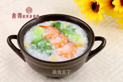 Shrimp congee