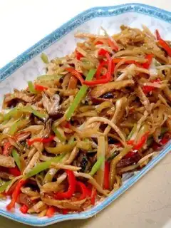 stir-fried salty rice with Beijing-style flavor