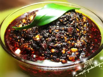 Spicy beef paste
