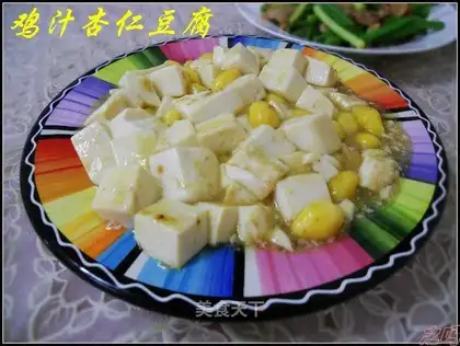 Chicken Sauce Almond Tofu