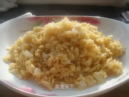 soy sauce fried rice