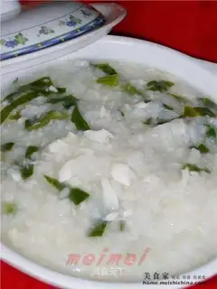 Delicious fish porridge