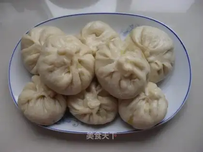Delicious vegetarian buns