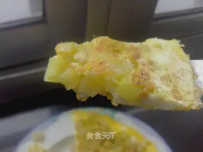 Spanish potato omelet