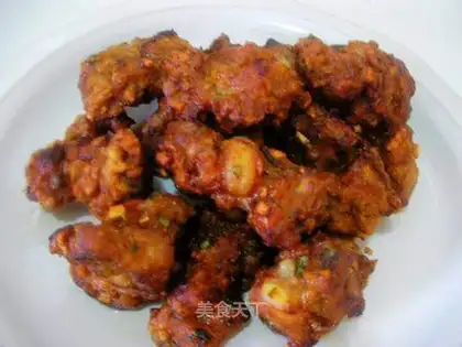 Crispy fried ribs
