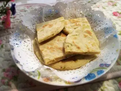 Home-style scallion pancakes