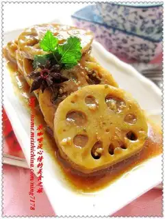 Braised lotus root box