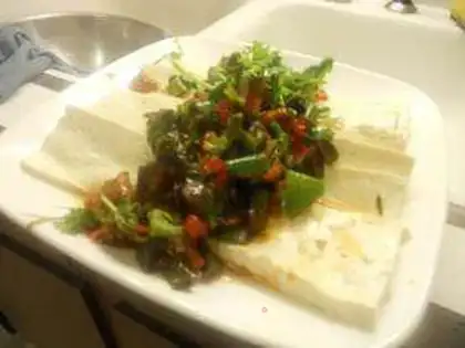 Preserved egg tofu