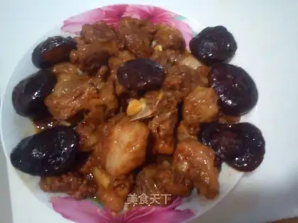 Delicious roasted ribs