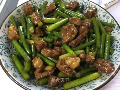 Garlic fried steak
