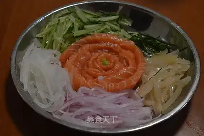 Pick up the salmon