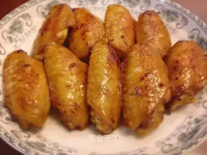 Garlic chicken wings