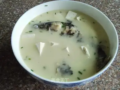 Tofu soup
